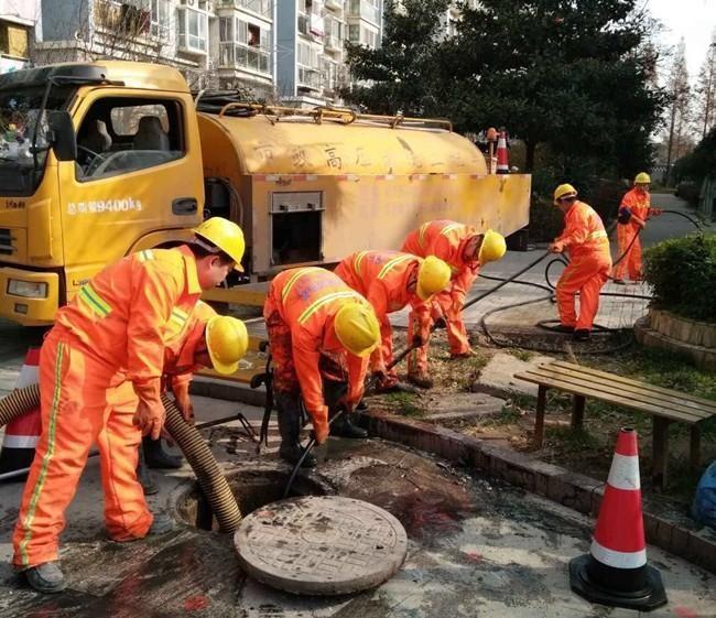 武穴市政管道清淤