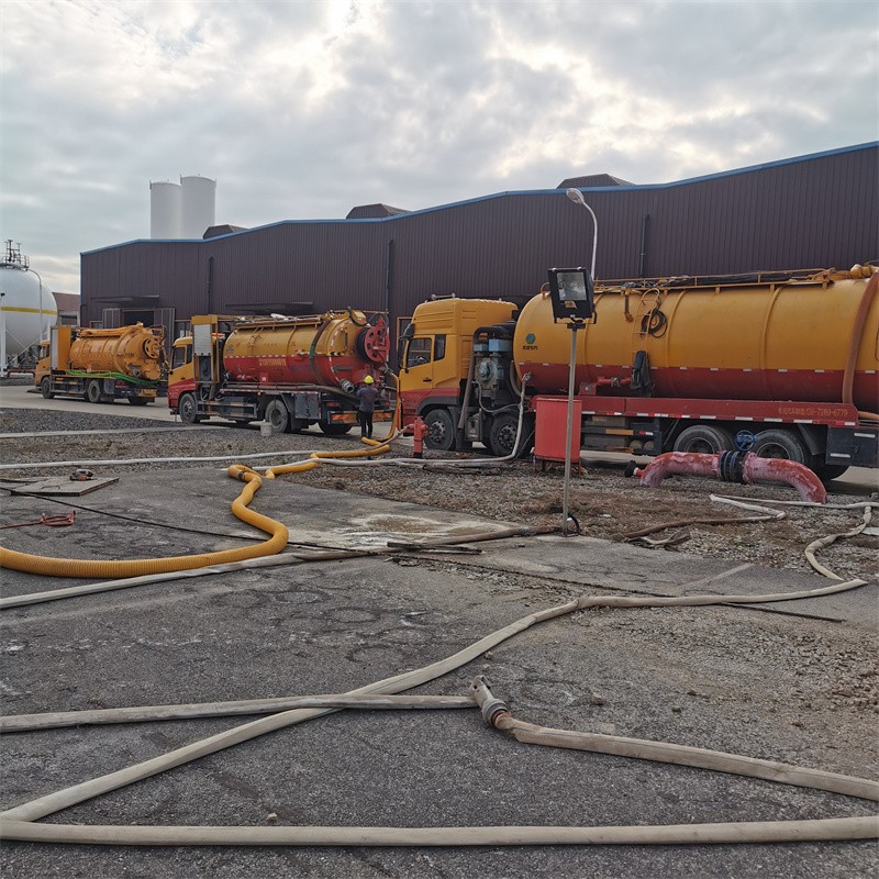 武穴污水池清理